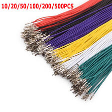 26AWG DuPont 2,54 mm cable terminal de cabeza simple/doble cable conector 30 cm segunda mano  Embacar hacia Argentina