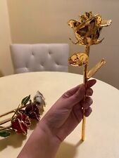 Gold dipped rose for sale  Lisle