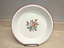Vintage enamelware pie for sale  Shipping to Ireland