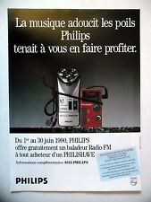 Publicite advertising philips d'occasion  Villers-lès-Nancy