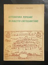 Letteratura popolare dialetto usato  Milano