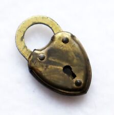 Vintage heart padlock for sale  Bridport