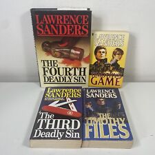 Lote 4 Lawrence Sanders- Arquivos Timothy, O Terceiro Pecado Mortal, Jogo de Timothy, +1 comprar usado  Enviando para Brazil