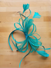 Turquoise headband fascinator for sale  SEVENOAKS