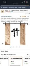 barn 8 door kit hardware ft for sale  Sterling
