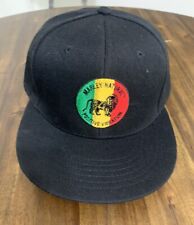 Chapéu SnapBack Bob Marley Natural Vibração Positiva Flat Bill comprar usado  Enviando para Brazil