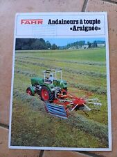 Brochure fahr andaineur d'occasion  La Roche-sur-Yon