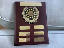 wooden trophy shield for sale  BROMLEY