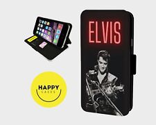 ELVIS NAME IN LIGHTS FOREVER -Faux Leather Flip Phone Case Cover- iPhone / Samsung comprar usado  Enviando para Brazil