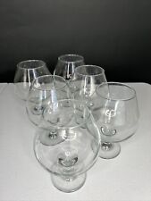 Usado, Conjunto de 6 copos transparentes Libbey Brandy Snifters 16 oz comprar usado  Enviando para Brazil