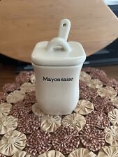 Longaberger ivory mayonnaise for sale  Laurel