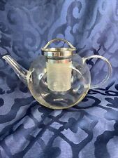 Glass teapot infuser for sale  Wellsville