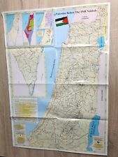 Palestine map before d'occasion  Expédié en Belgium