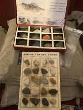 Vintage Mount Versuvius Mineral Rock Collection,1950s for sale  Shipping to South Africa