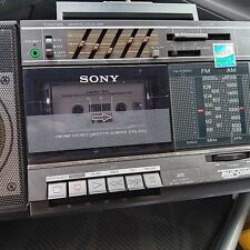 Sony boombox cassette for sale  Newport