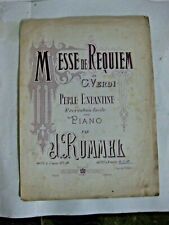 Messe requiem g.verdi usato  Lercara Friddi