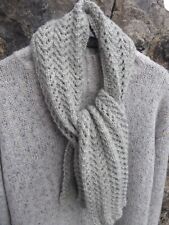 Handknit scarf birch for sale  UK