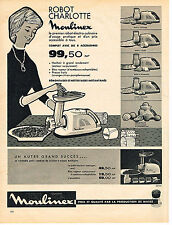 1960 advertising moulinex d'occasion  Expédié en Belgium
