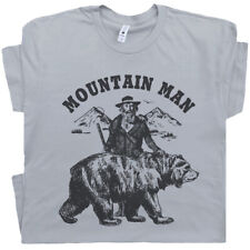 Mountain Man T Shirt Country Music Tee Popcorn Sutton Moonshine Grizzly Adams , used for sale  Shipping to South Africa
