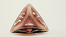 Cinzeiro de mesa triangular vintage Hazel Atlas marroquino ametista vidro roxo comprar usado  Enviando para Brazil