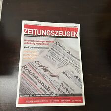 Zeitungszeugen heft 27 gebraucht kaufen  Warstein