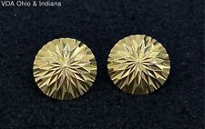 earrings 14k dome round for sale  Columbus