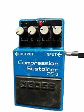 Pedal de efeitos de guitarra Boss CS-3 compressor sustentador, usado comprar usado  Enviando para Brazil