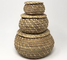 Nesting baskets lids for sale  Oroville