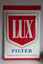 Blechschild werbung lux gebraucht kaufen  Lotte