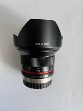 Lente grande angular Rokinon 12mm F2.0 alta velocidade - Preta comprar usado  Enviando para Brazil