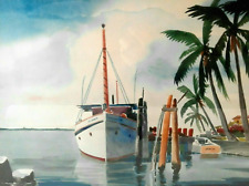 Vtg framed nautical for sale  Egg Harbor City