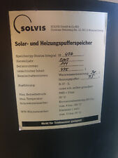 Solvis solar heizungspufferspe gebraucht kaufen  Ruhland