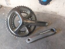 Used, Shimano Ultegra compact crankset 50/34T 11 speed 172.5 mm FC-6800 good condition for sale  Shipping to South Africa