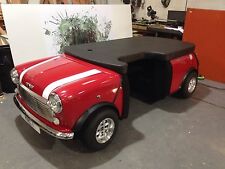 Usado, Recepción de escritorio clásica Mini Cooper tamaño completo perfecta para una sala de exposición de concesionario de automóviles segunda mano  Embacar hacia Argentina