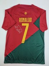 Camiseta Cristiano Ronaldo CR7 Portugal F.P.F.  2022-2023 firmado a mano por CR7 con certificado de autenticidad segunda mano  Embacar hacia Argentina