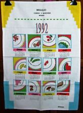 Calendario 1992 cotone usato  Messina