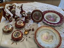 Pieces limoges burgundy for sale  LINCOLN