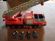 Playmobil camion pompiers d'occasion  Saint-Aubin-du-Cormier