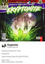 Kryptonite cd 2017 for sale  TONYPANDY