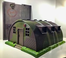 World Peacekeepers Quonset Hut construção solta escala 1:18 quartel base militar, usado comprar usado  Enviando para Brazil