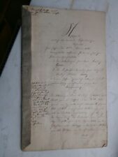 Gerichtspapiere zossen 1853 gebraucht kaufen  Hohenstücken