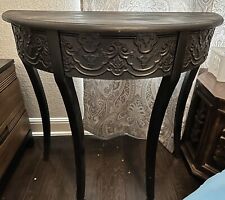Black wood console for sale  Shipping to Ireland