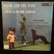 EMI ASD 299 PROKOFIEV Peter & Wolf SAINT-SAENS Carnaval dos Animais KURTZ ST LP comprar usado  Enviando para Brazil