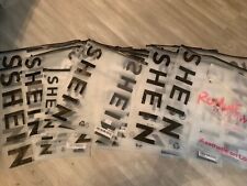 Lot of 10 Branded SHEIN/ROMWE Plastic Bags Storage Resealable Zip Zipper Lock. for sale  Shipping to South Africa