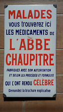 Plaque émaillée médicaments d'occasion  Fleury-sur-Andelle