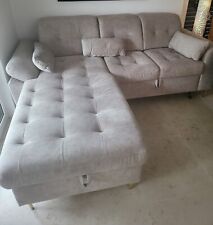 Couch beige schlaffunktion gebraucht kaufen  Etting,-Mailing