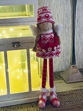 Christmas Scandi Style Freestanding Xmas Angel, Xmas decoration, Cute Home Decor for sale  Shipping to South Africa
