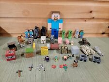 Figuras Minecraft Mini Figuras Jumbo Figura Creeper Enderman Zombie Steve Animal segunda mano  Embacar hacia Argentina