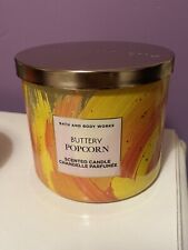 Bath And Body Works - Buttery Popcorn 3 Wick Candle na sprzedaż  Wysyłka do Poland