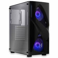 Estuche para juegos RGB ATX Micro-Atx Mini Itx torre gabinete computadora juego de PC segunda mano  Embacar hacia Argentina